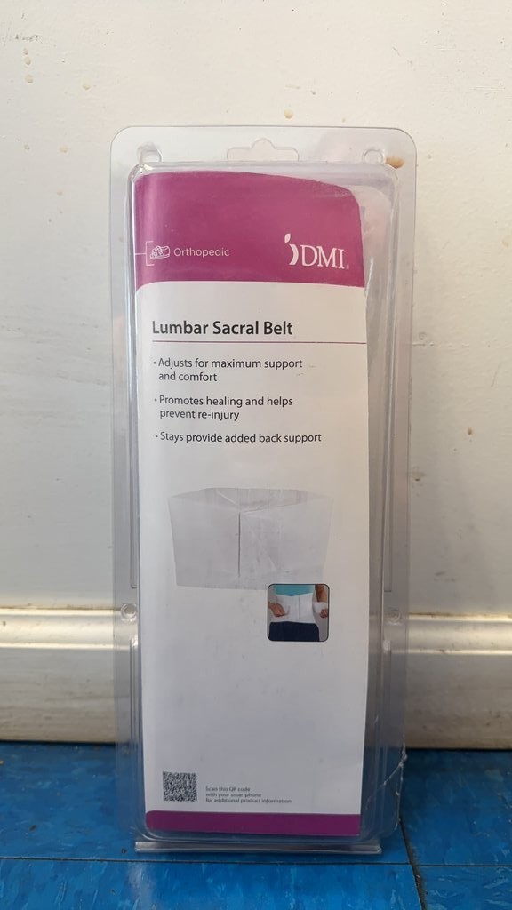 DMI Orthopedic Lumbar Sacral Belt