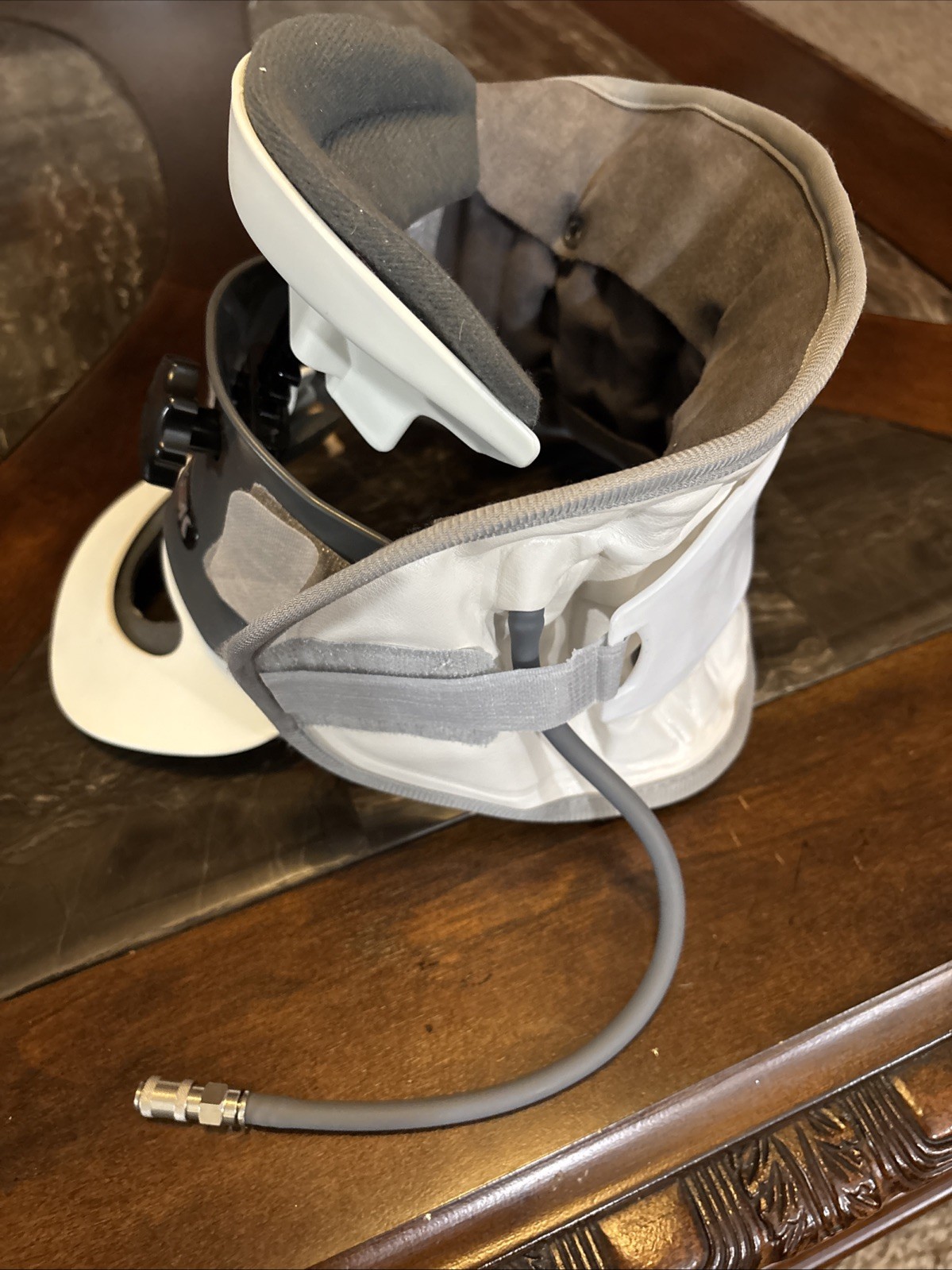 ZSK Adjustable Rigid Cervical Neck Brace Collar Excellent Used Condition No Pump