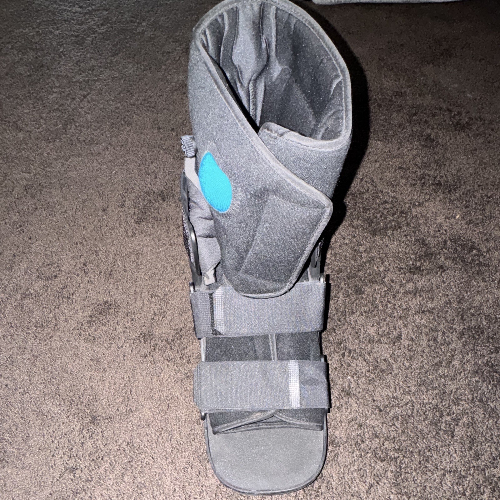 Gray Orthopedic Walking Boot Ankle-Foot Brace Immobilizer for Foot/Ankle