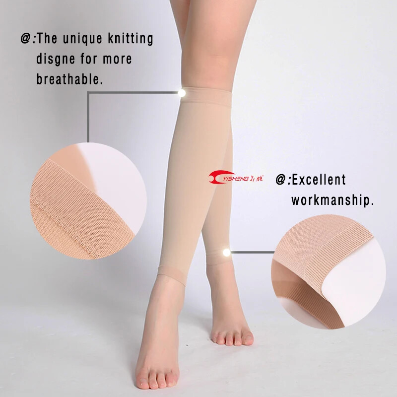Calf Supports Calf Compression Sleeve Leg Socks Relieve Varicose Veins