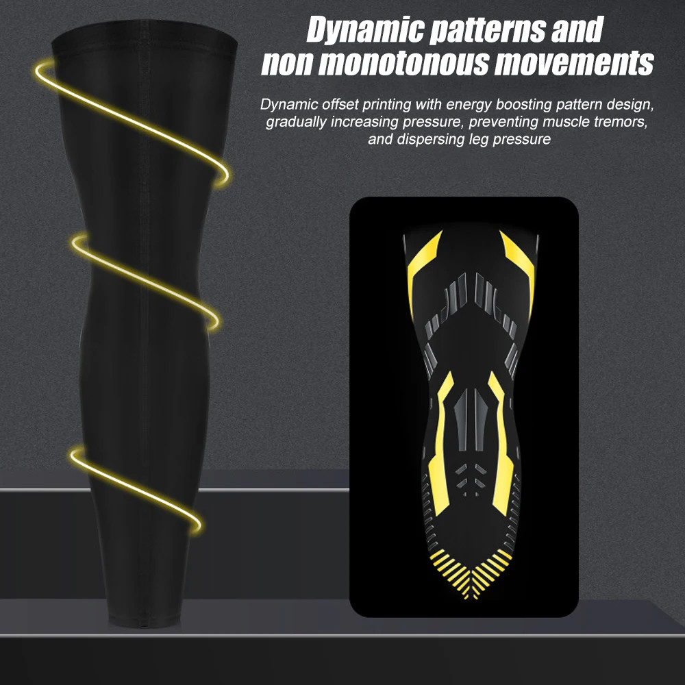 KNEE CALF Padded Compression LEG Sleeve SPORT Protective Gear SHIN BRACE SUPPORT