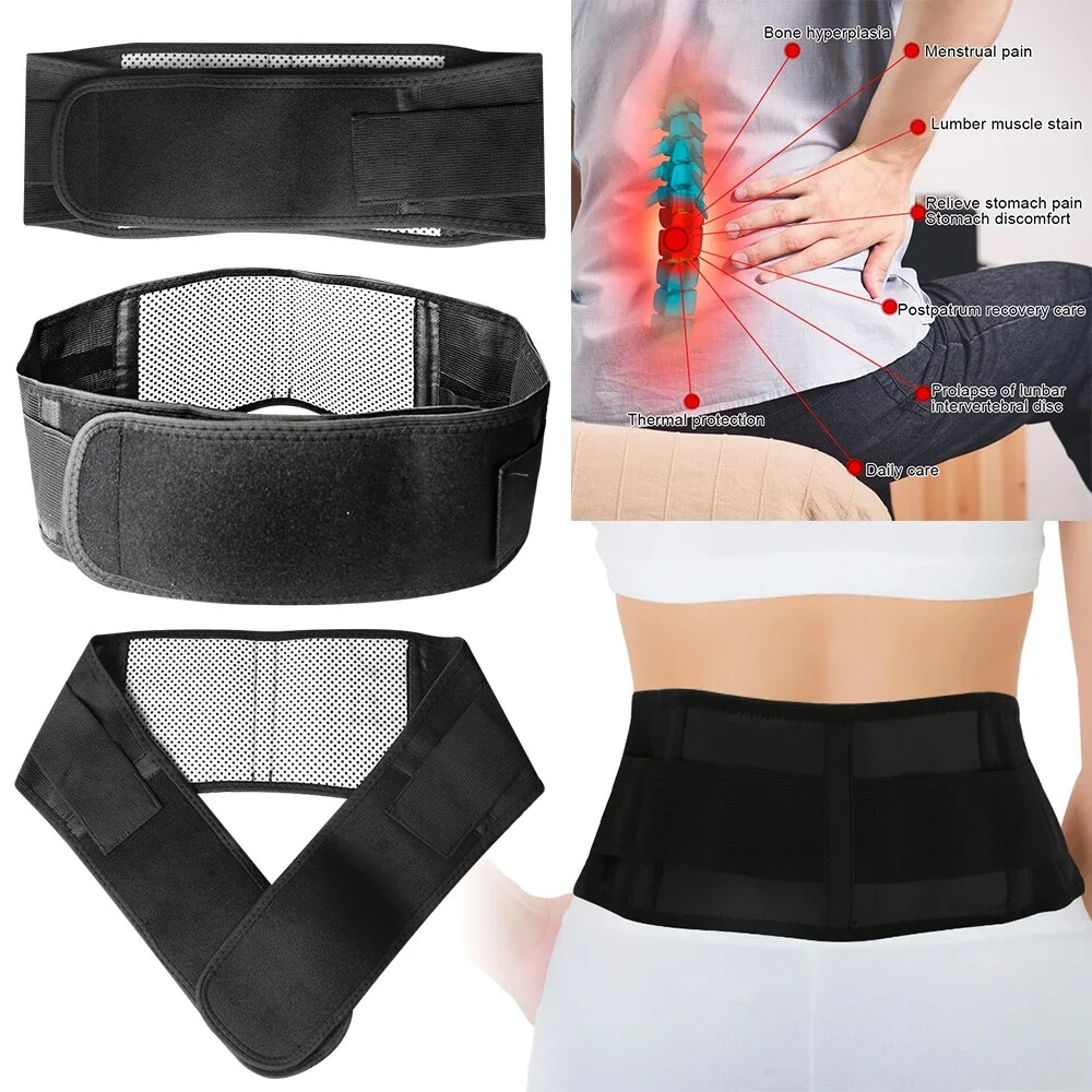 Faja para la dolor de espalda soporte lumbar Terapia magnética ALIVIO DEL DOLOR