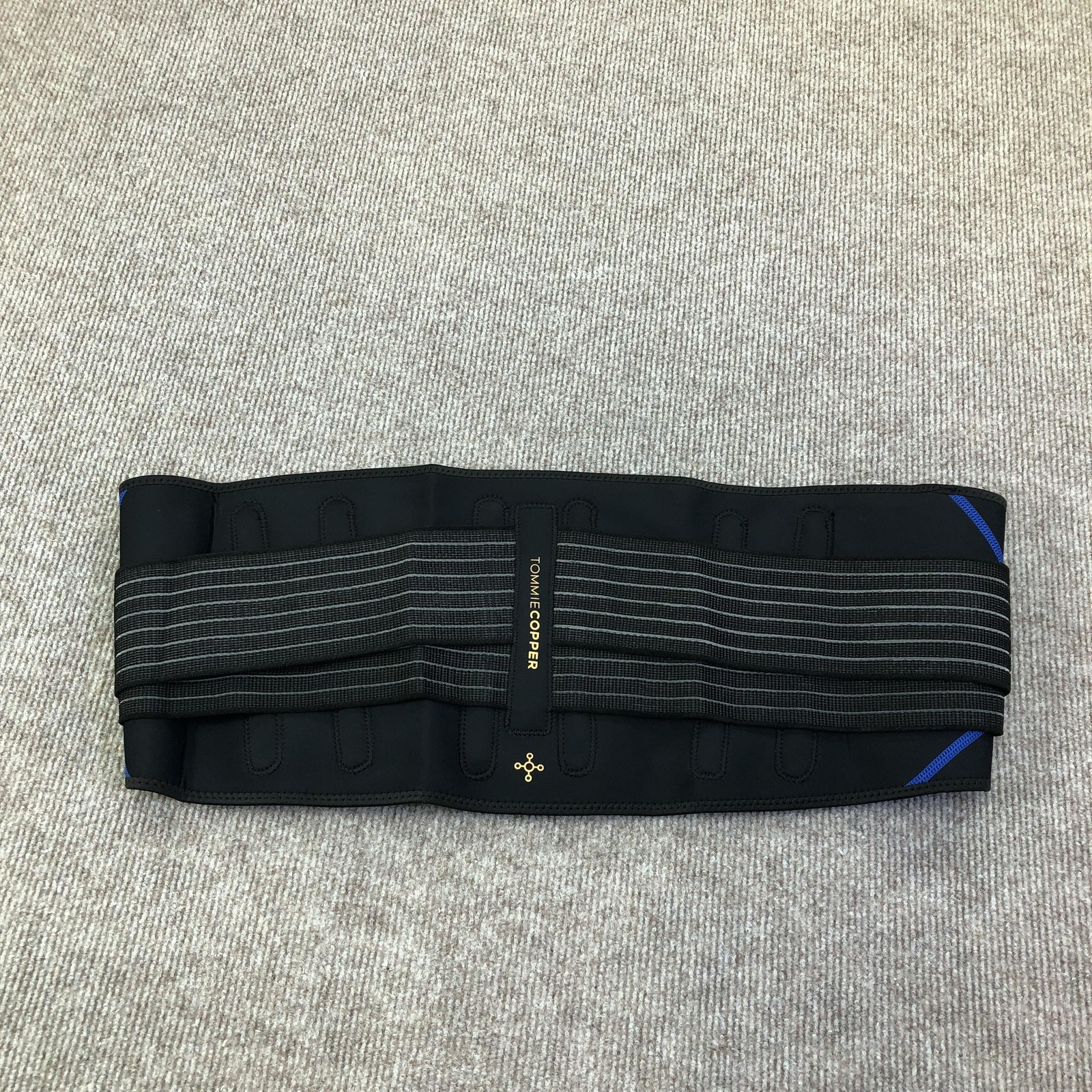 Tommie Copper Adjustable Compression Back Brace 2XL/3XL Support Relief Black New