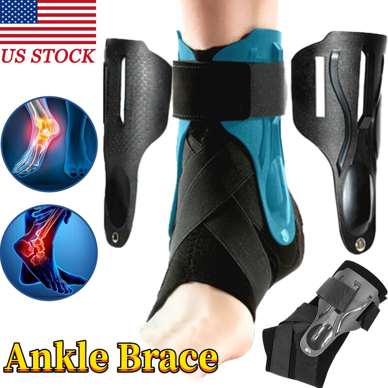 Foot Drop Ankle Brace Splint Orthotics Fracture Sprain Support Injury Strap Wrap