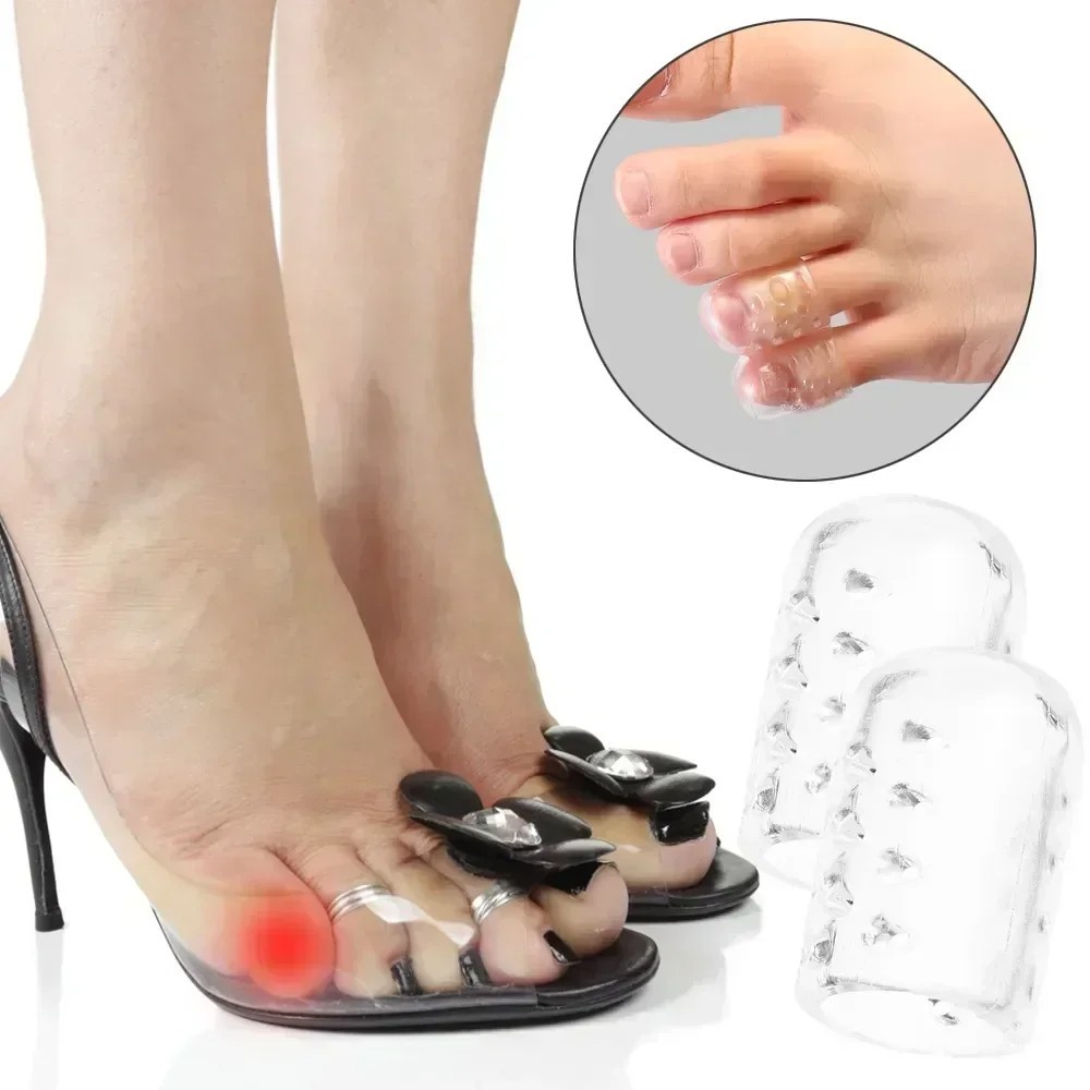 20PCS Breathable Big Toe Caps Protector Sleeves Relief Corn Blister Friction