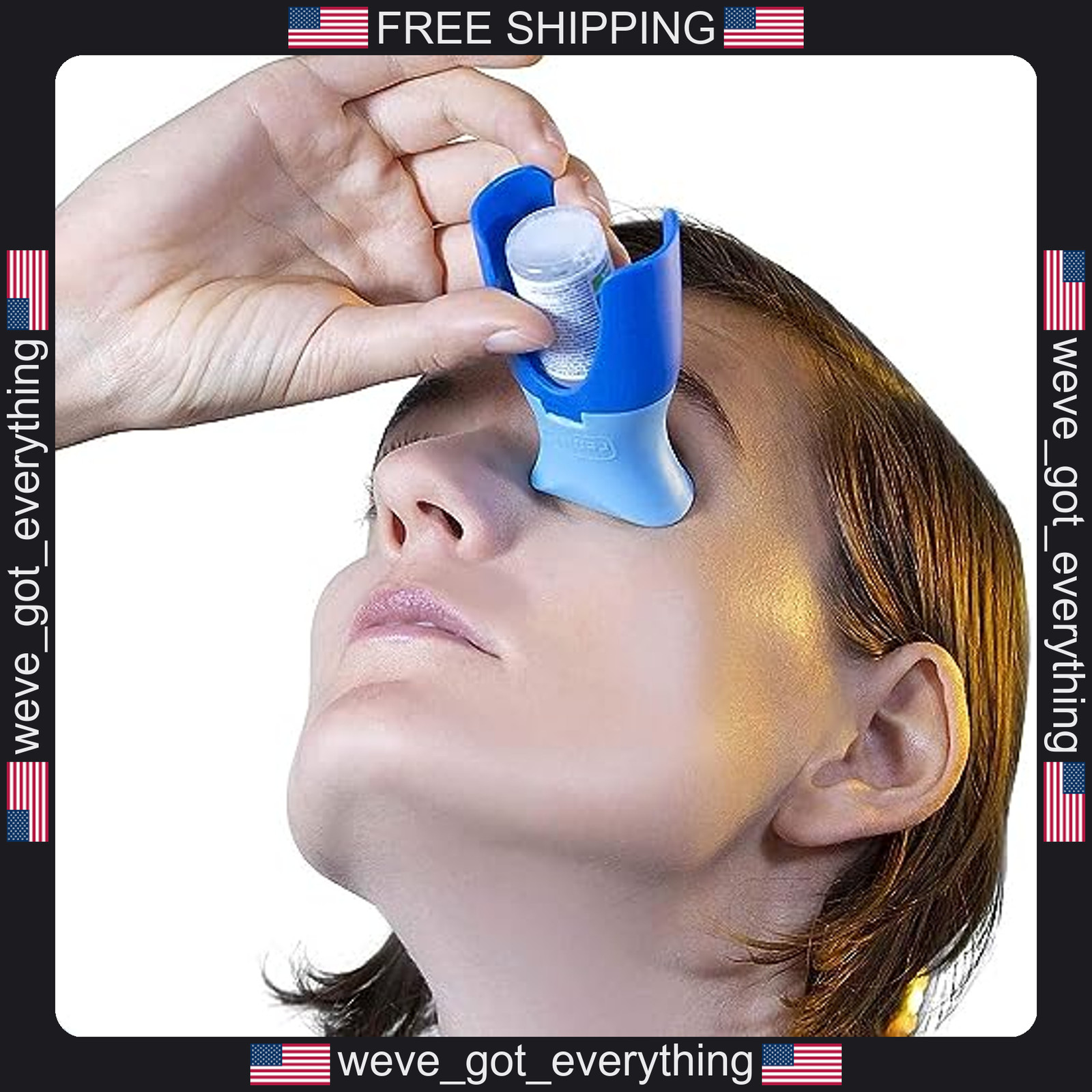 Remedic Eye Drop Guide for Precise Application Arthritis Friendly