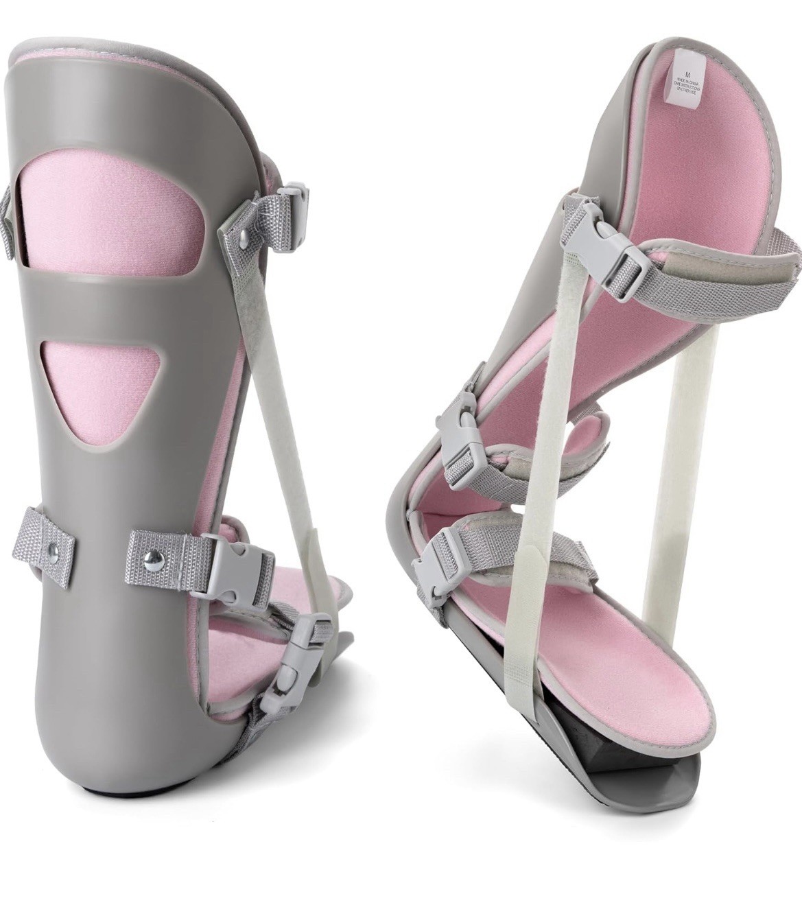 Medibot Pink Medium Plantar Fasciitis Adjustable Support Splint Brace Boot