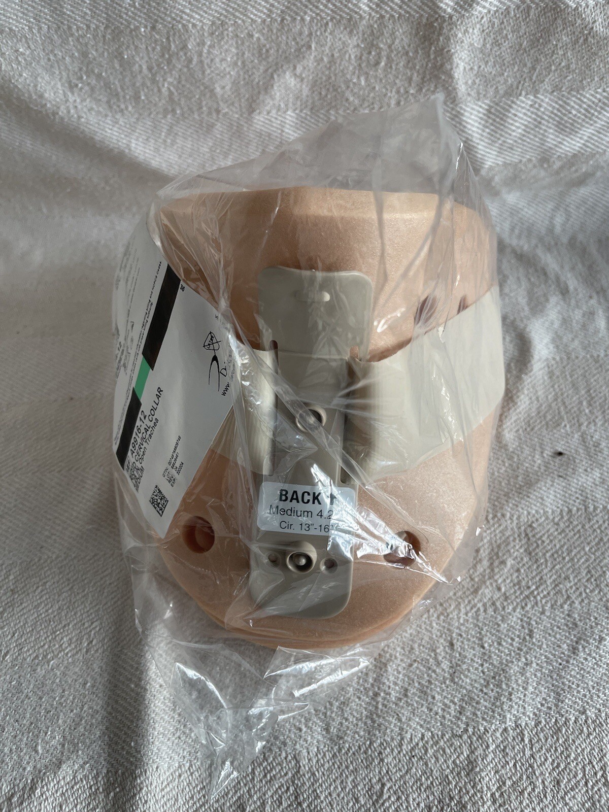 DeRoyal A9916-12 Rigid Cervical Collar 4.25inch, Tracheal Medium .Fast ship