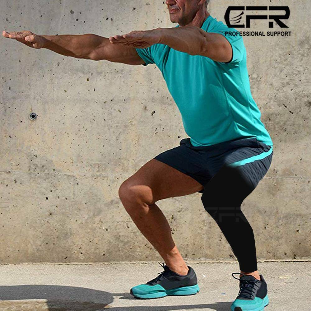 Compression Socks Knee High Support Stockings Leg Thigh Sleeve Running Men Women