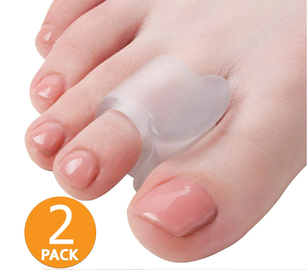 2pcs Toe Separator Spacer Rings M Stretchable Spacer Correction