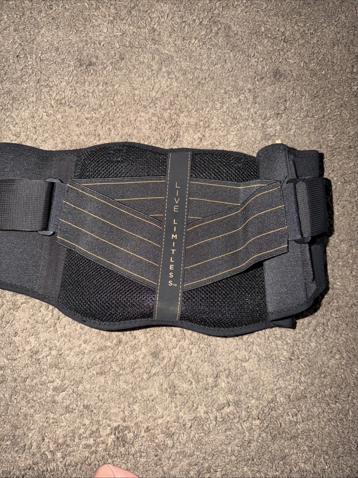 Copper Care Back Support AirFlow Back Brace Adjustable 28″-39″ Small Medium