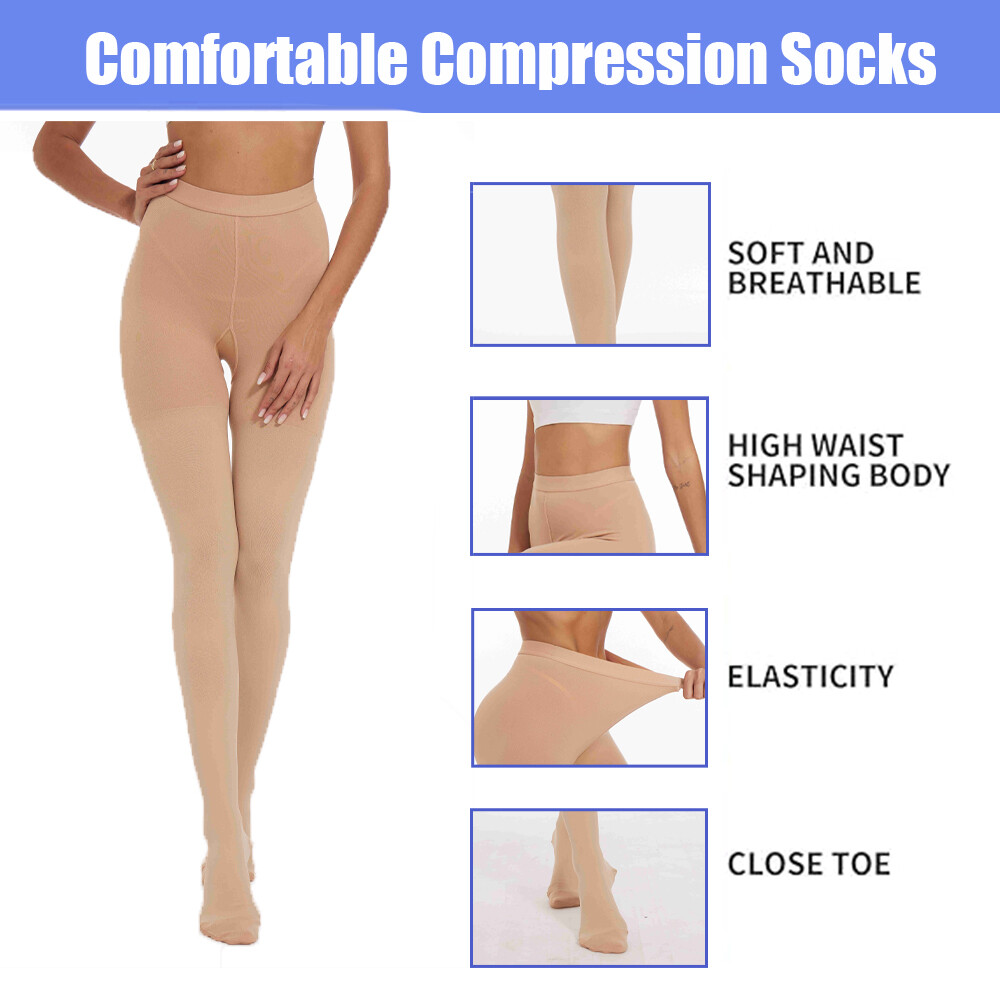 Varicose Veins Pantyhose for Swelling Pressure Elastic Compression stockings