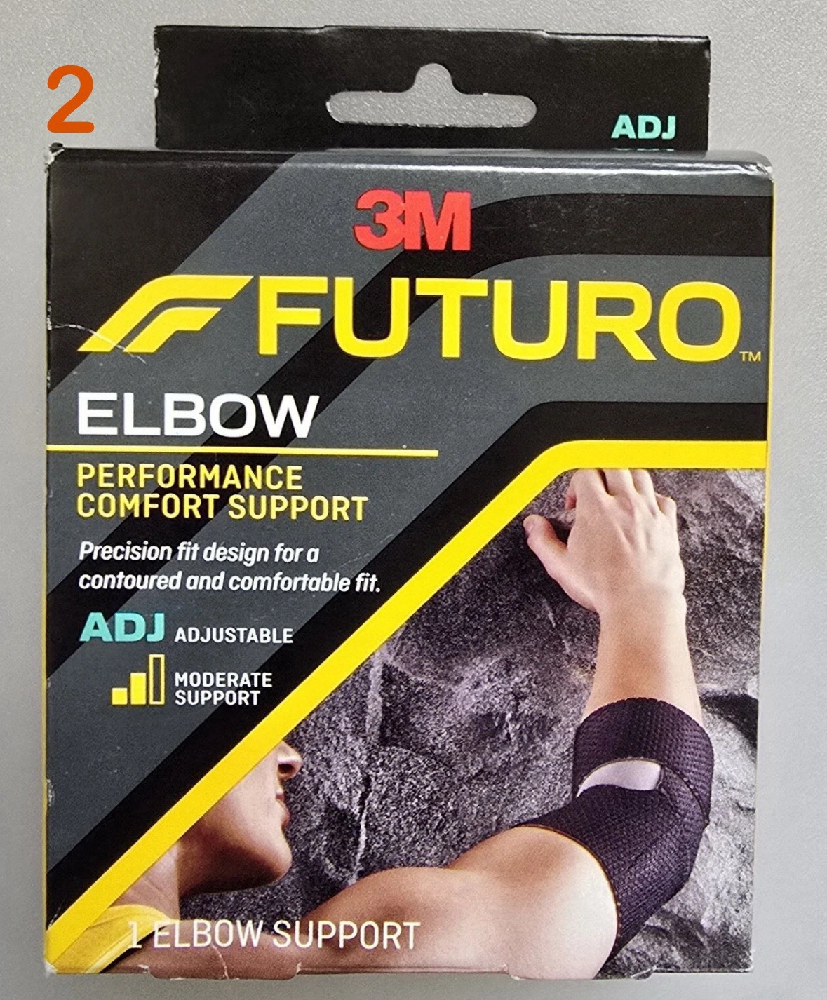 Lot Of 2, 3M Futuro Elbow Performance Comfort Support – Adjustable