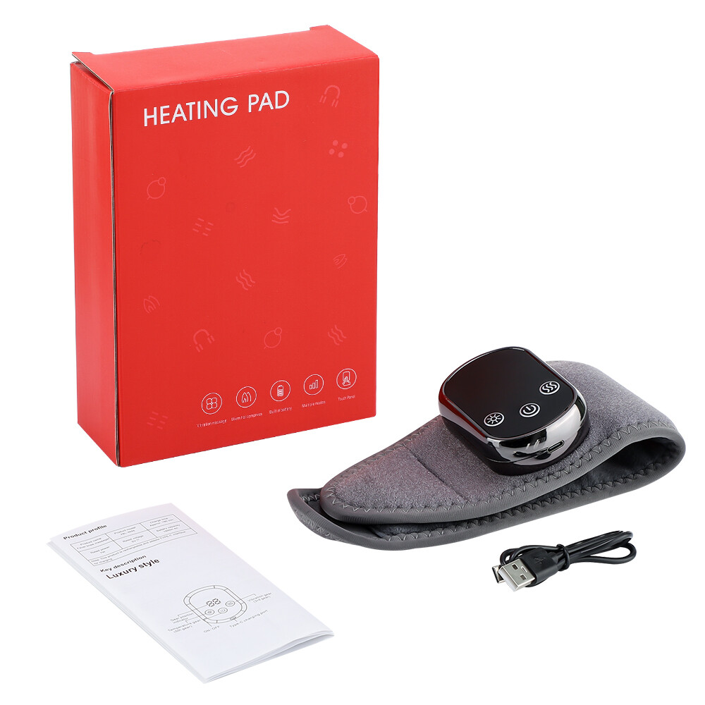 Electric Vibration Heating Wrist Massage Hand Brace Support Pain Relief Therapy