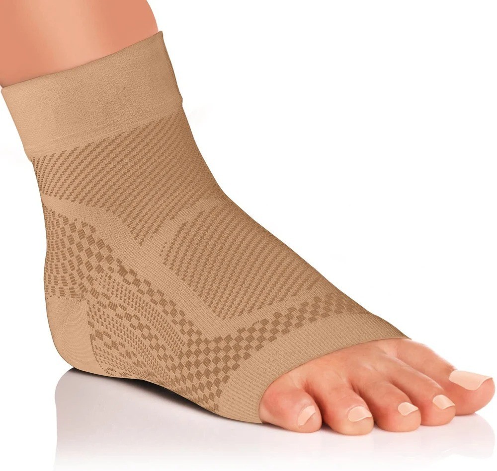 1Pair Ankle Brace Compression Sleeve Plantar Fasciitis Support