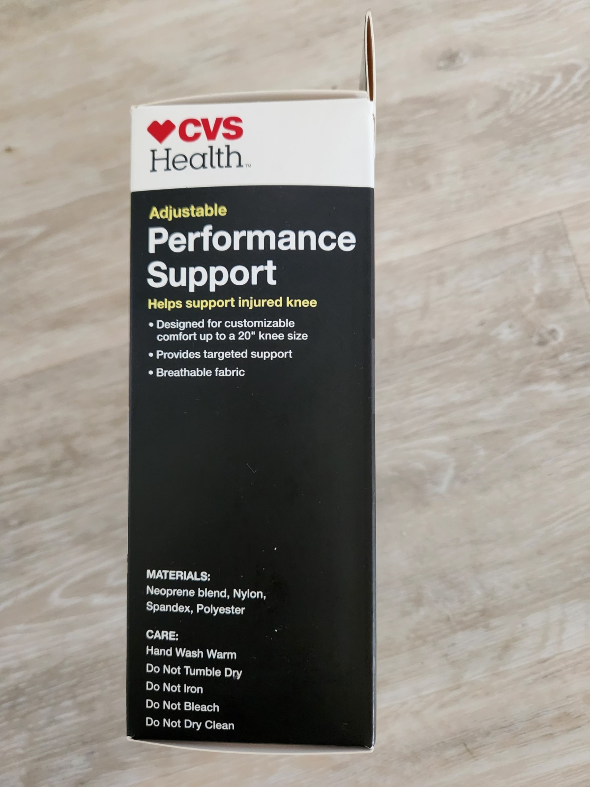CVS Health Moderate Support Adjustable Knee Brace One Size Comfortable Fit