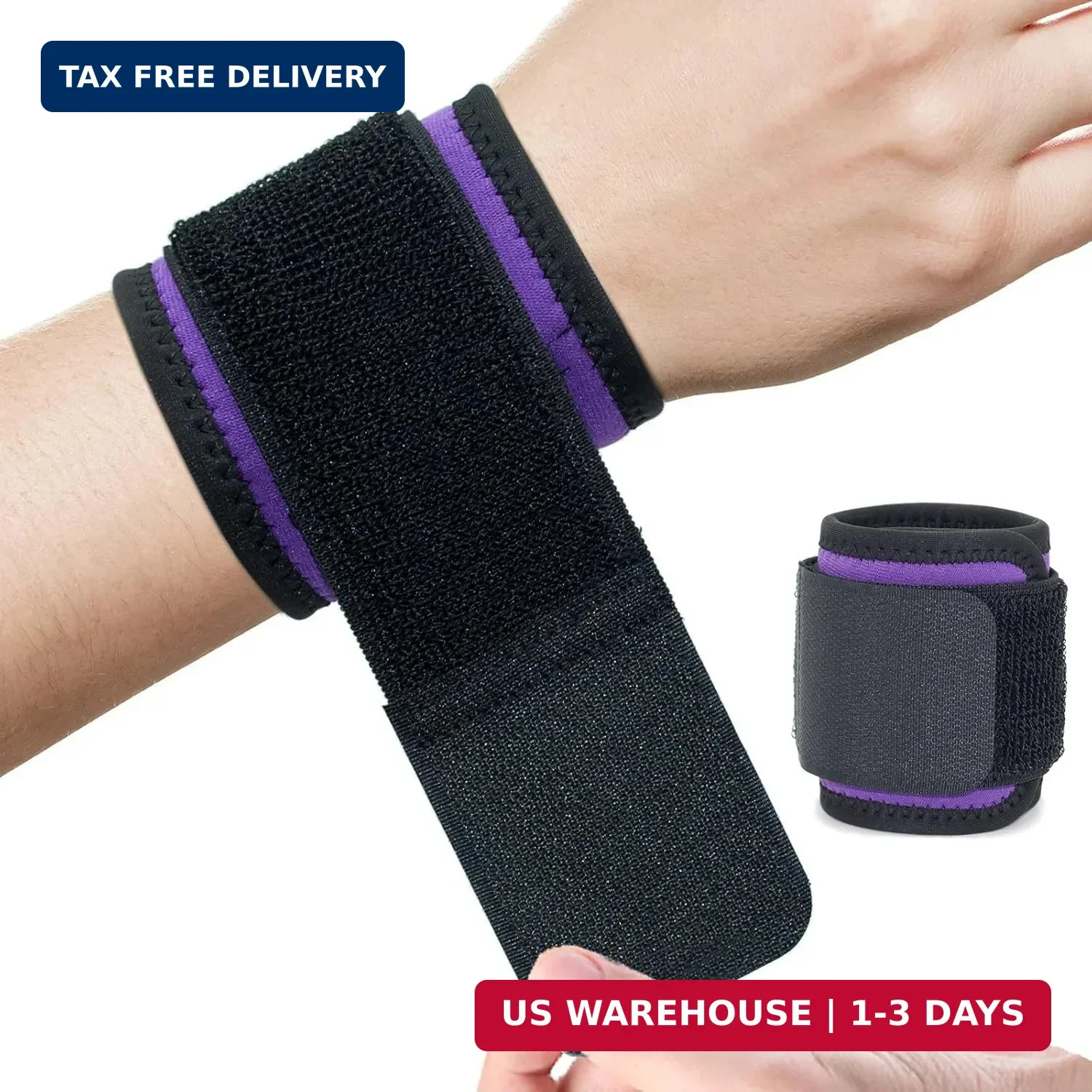Wrist Brace, 2 PACK Wrist Wraps for Carpal Tunnel for Women. Wrist Support for W