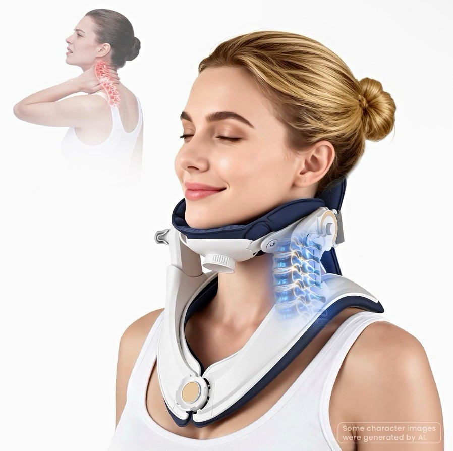 Adjustable Cervical Collar Neck Brace Support & Stabilization FDA One Size