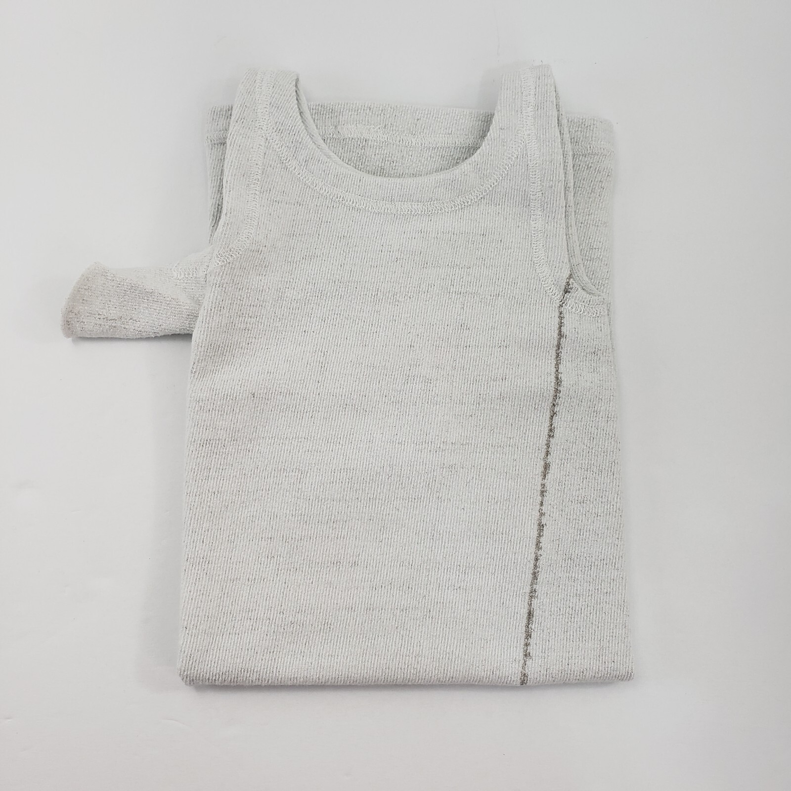 Boston Brace Scoliosis Torso Body Sock Silver T One Flap 8″x21″ Sz Med NEW
