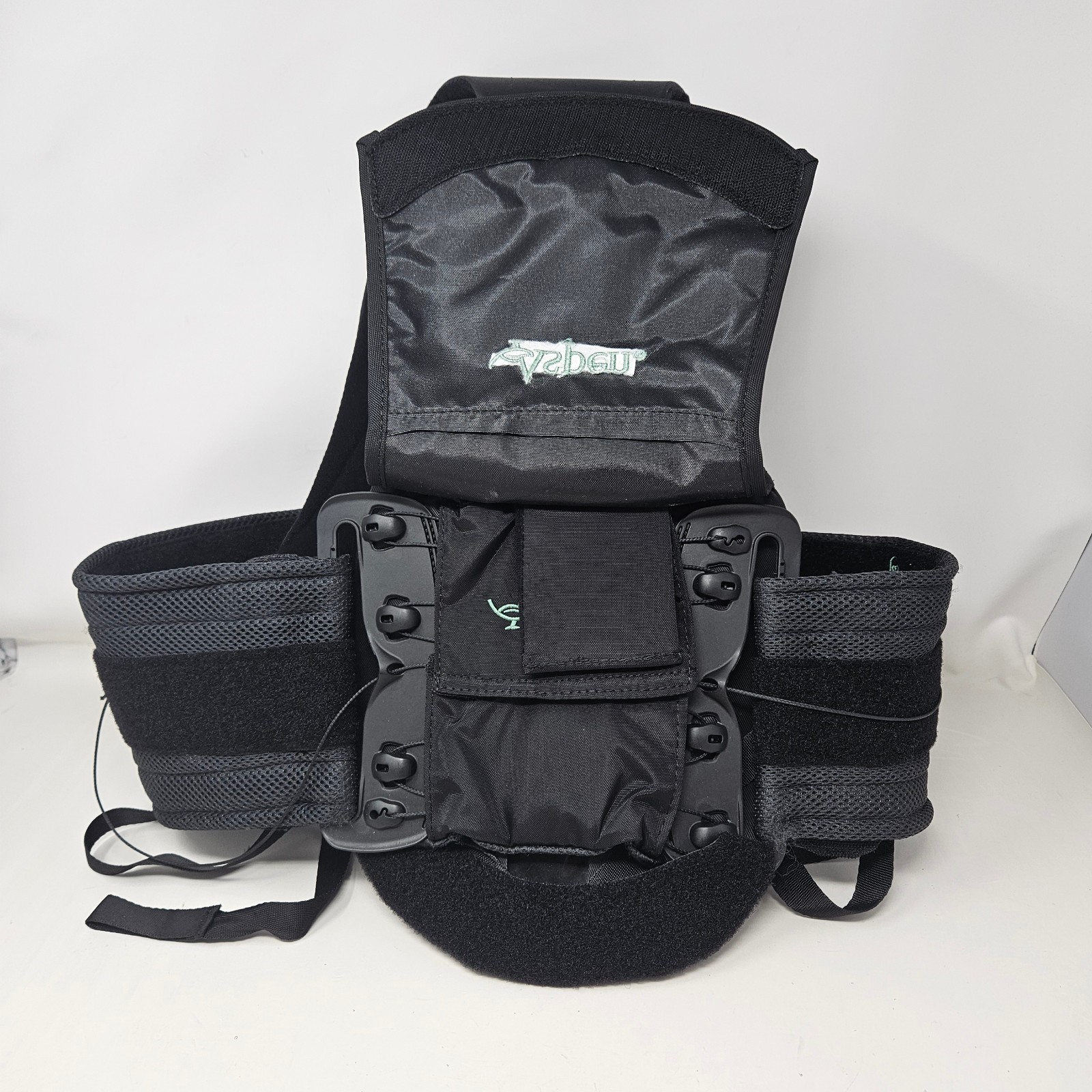Aspen Horizon Adult One Size Adjustable Back Brace Black