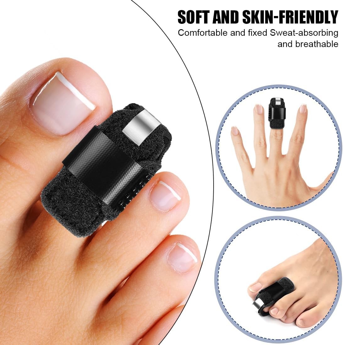 Toe Splint for Broken Straightener Brace Women Men 11cm/4.3 Inch