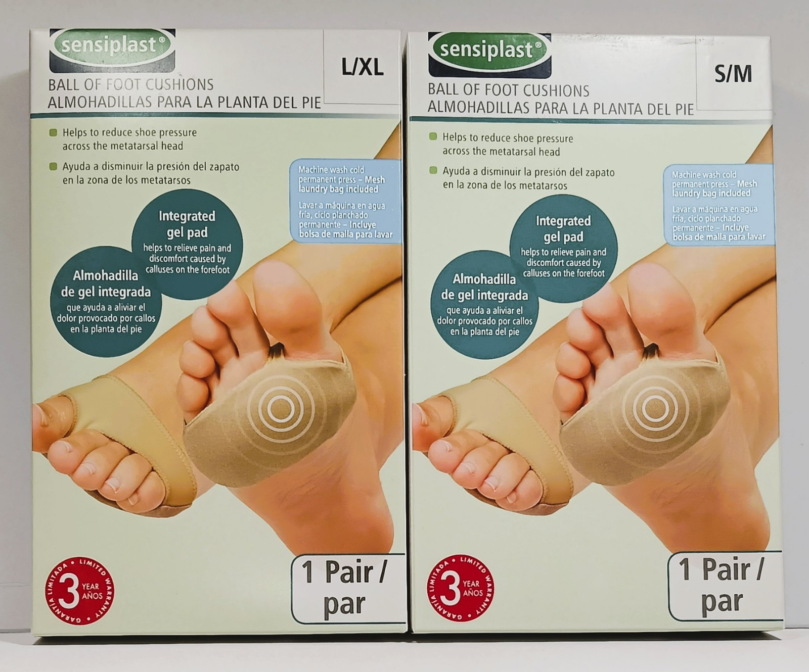 Metatarsal Gel Pads Women Men Gel Ball of Foot Cushions Pain Relief Laundry Bag