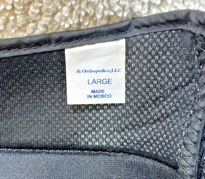DONJOY ULTRASLING III Size LARGE w/ De-Rotational Strap – Blk – Ships Fast!