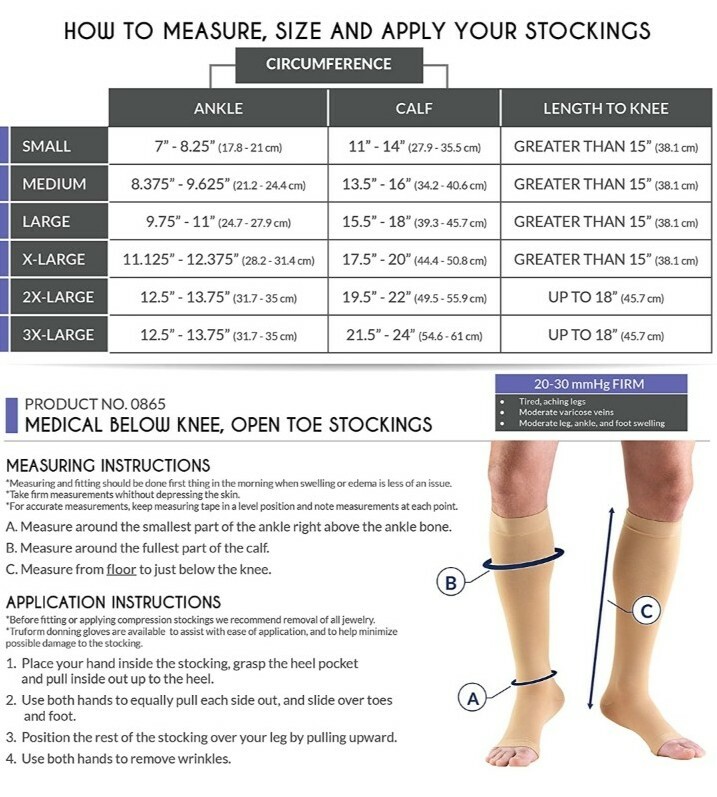 BELOE KNEE 20-30 OT GR 3L.New