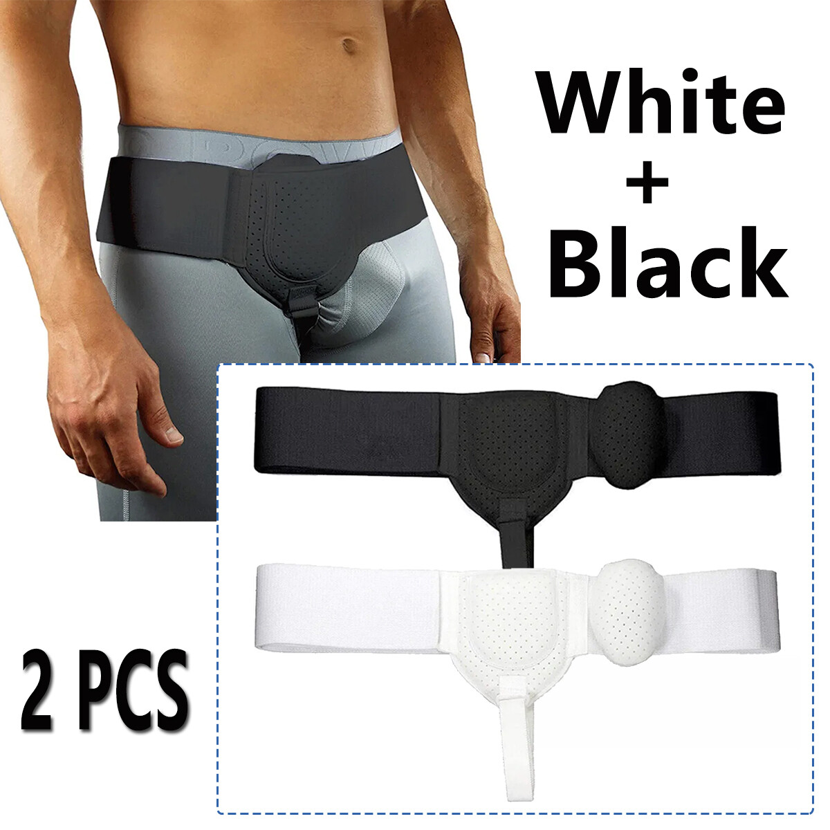 Single Hernia Support Belt Inguinal Groin Hernia Pain Relief Truss Brace For Men