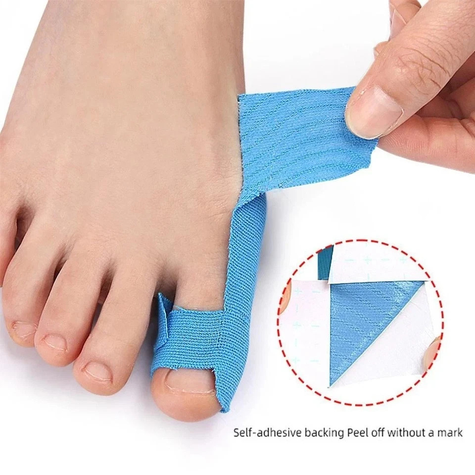 10PCS Bunion Corrector Kinesiology Tape Pain Relief Big Toe Spacer Support
