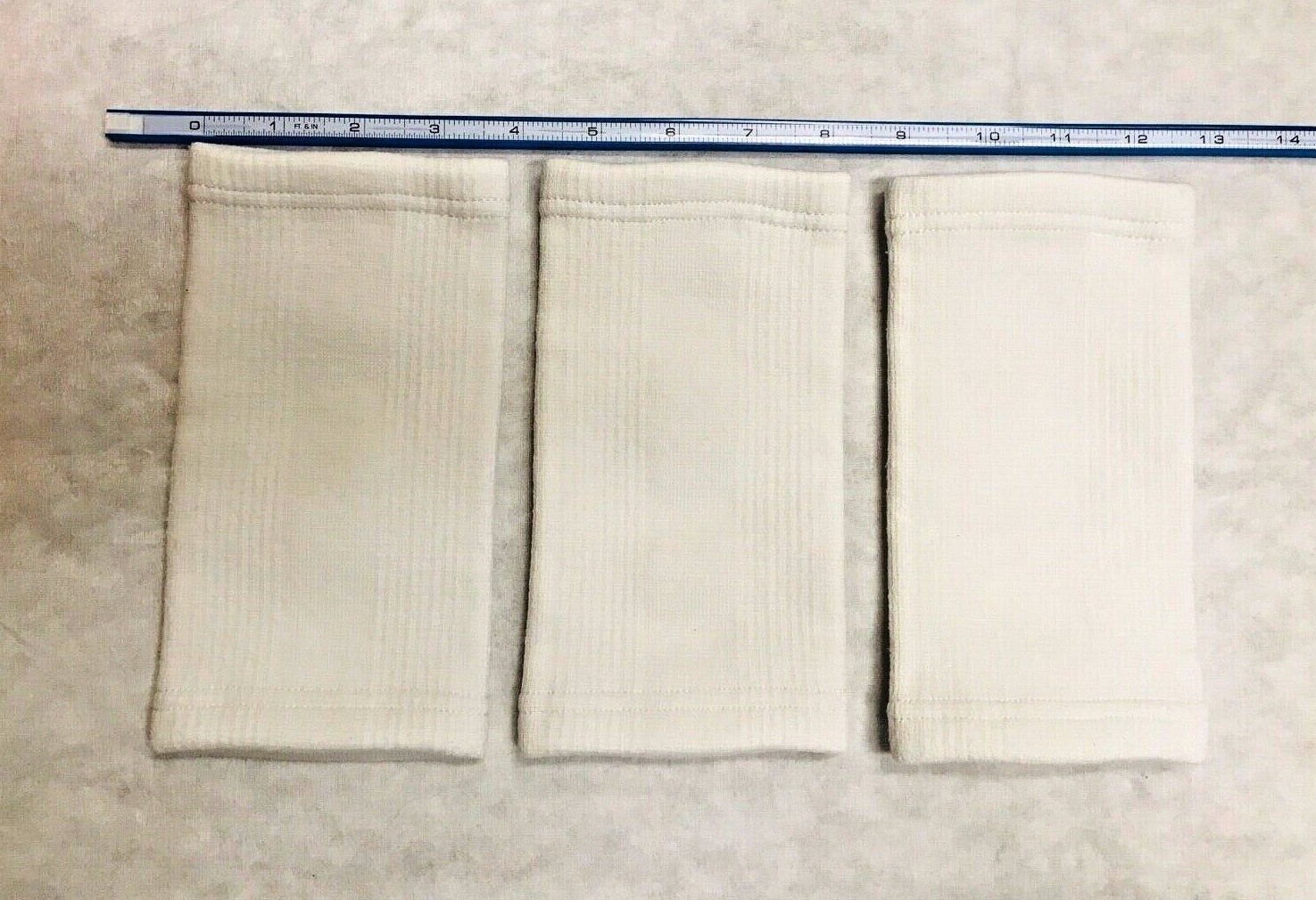 Teens Kids Elbow Sleeves Braces x 3 – Size M – White