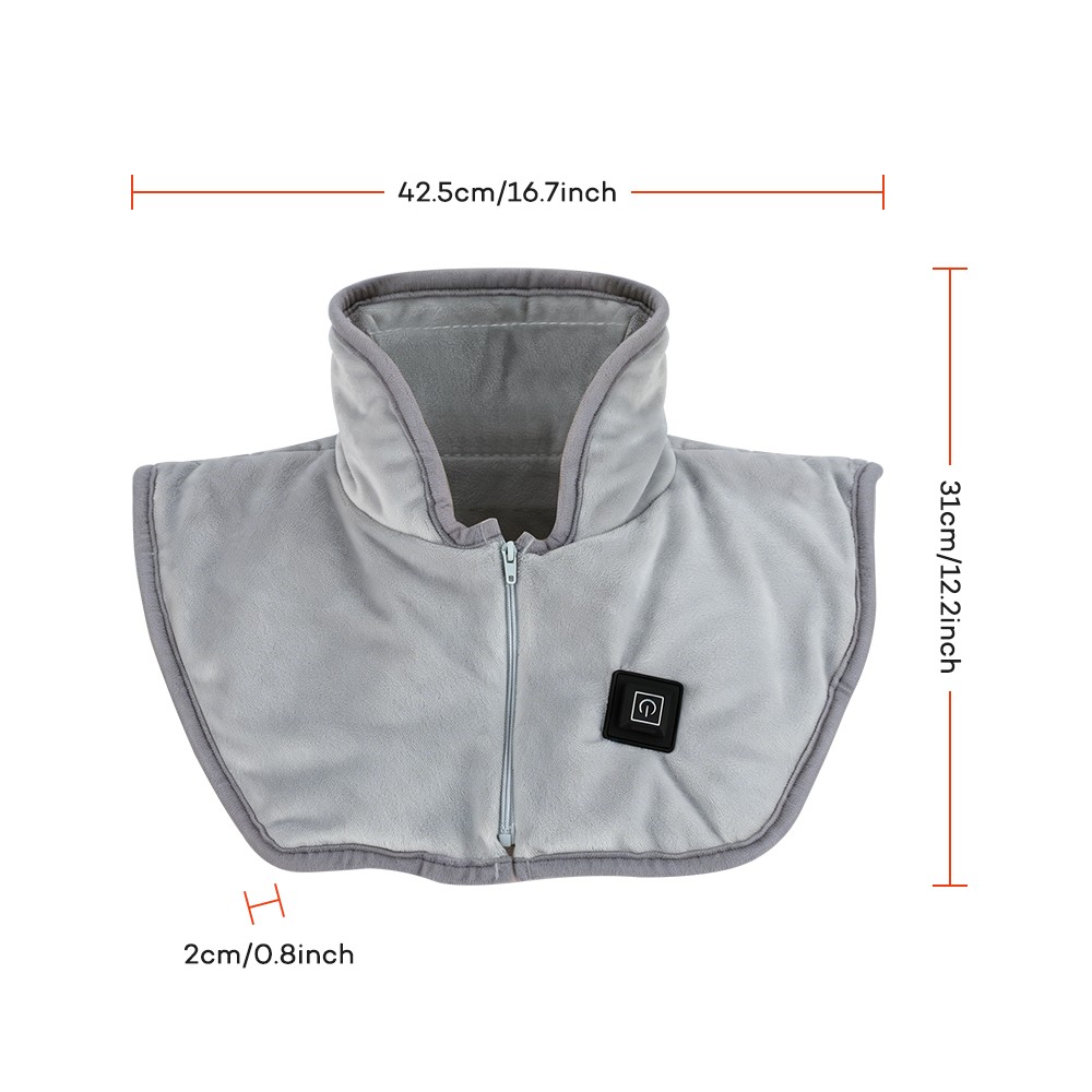 USB Heating Pad for Neck and Shoulder Winter Heated Warmer Shawl Neck Wrap Gift