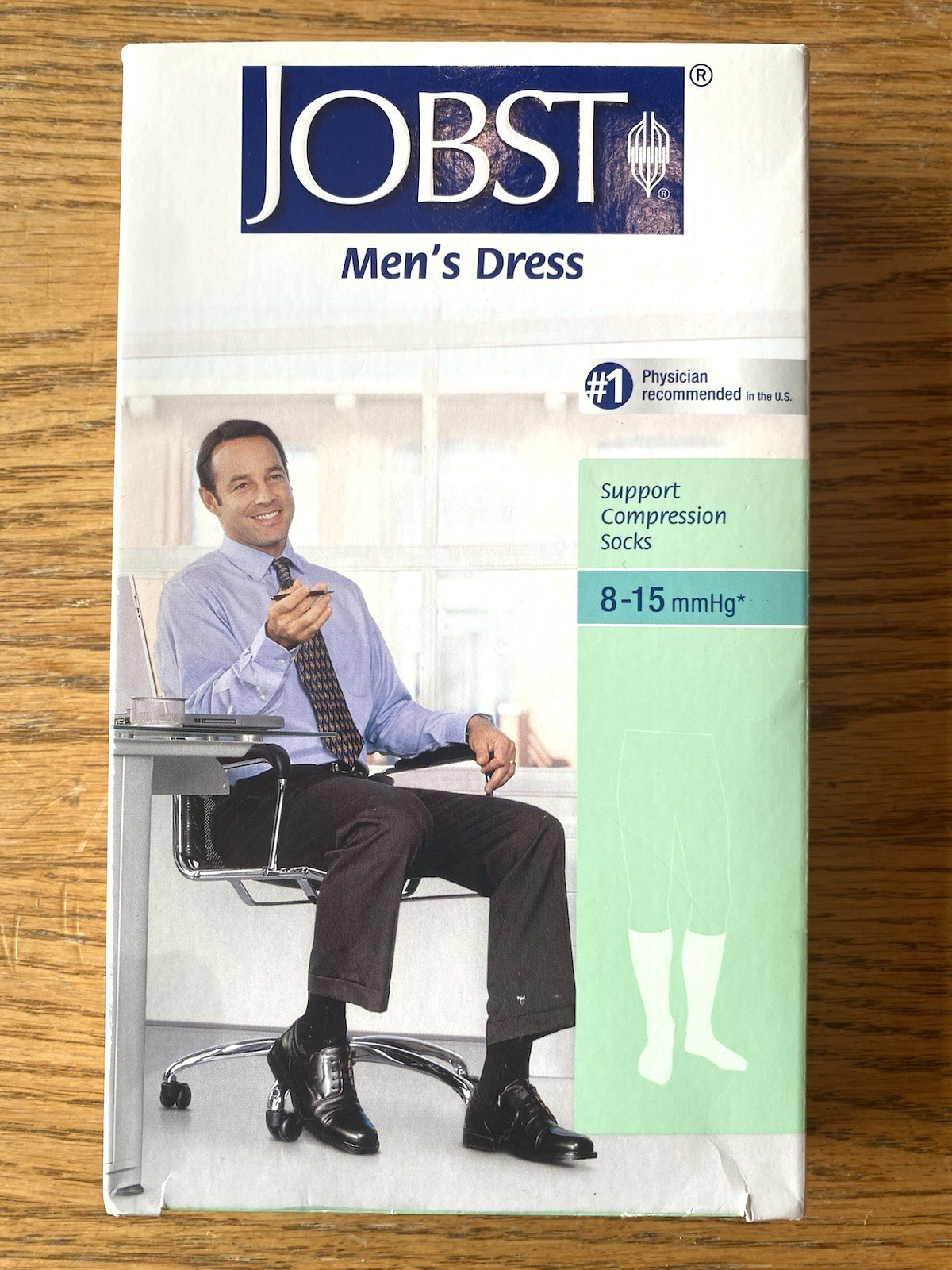 Jobst for Men Dress Compression Knee High Socks 8-15 mmhg Therapeutic Supports