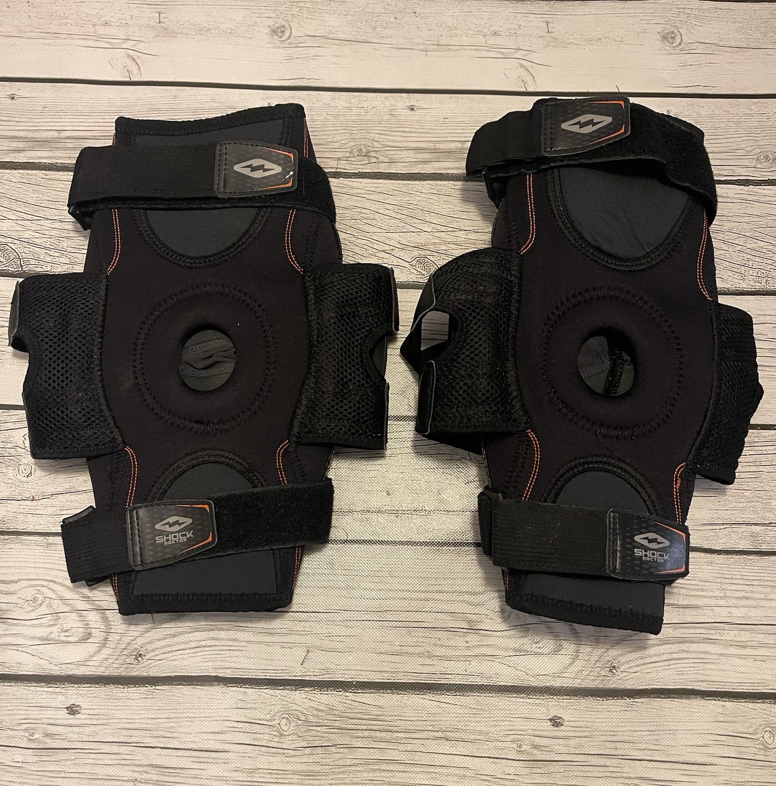 2 Shock Doctor Knee Brace, Compression Knee Brace for Men & Women, Hinged XXXL