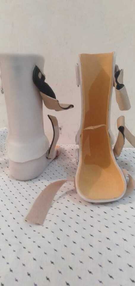 NHS Approved 3/4 AFO Ankle Foot Drop Support Brace Left Side
