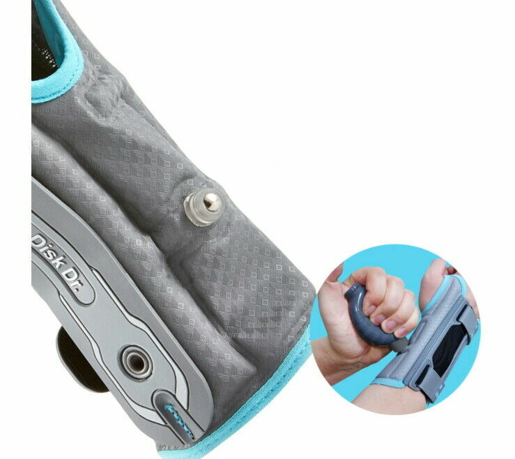 Disk Dr NW30 Wrist Guard Direct 4-Way Compression 3Frame Ari Pump Left 6~7″ Blue
