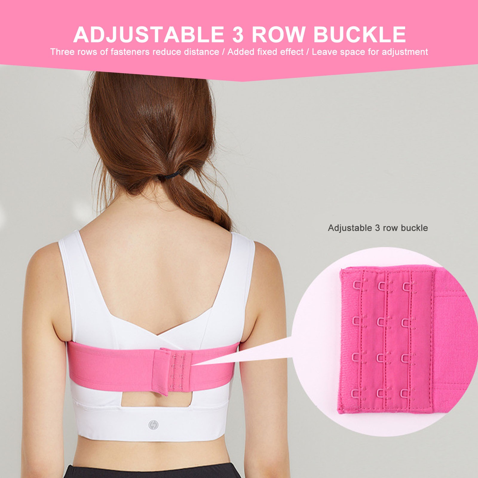 Breast Compression Band High Impact Breast Support Strap Post Surgery Breast