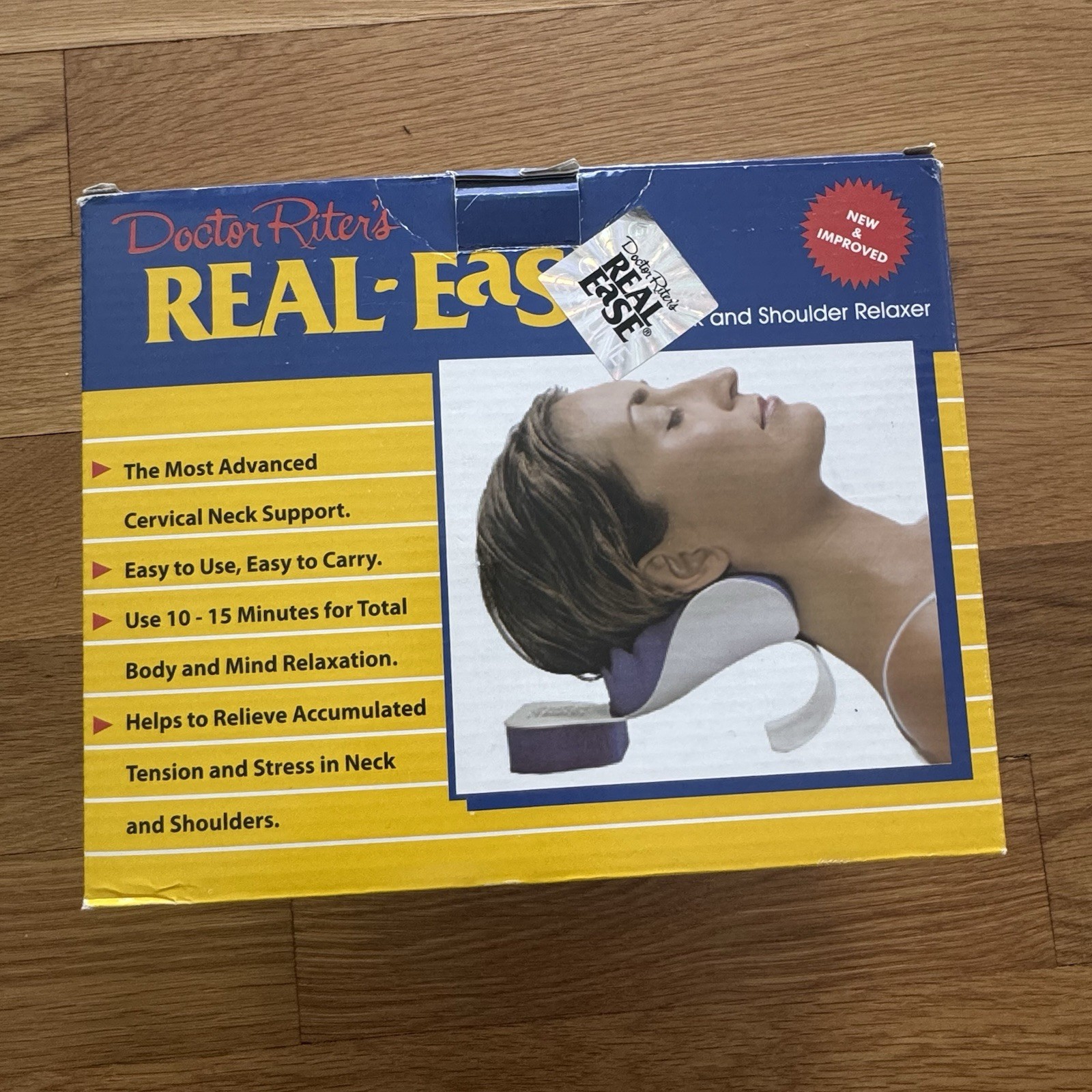 Doctor Riter’s REAL-EASE Neck and Shoulder Relaxer, new Opened box