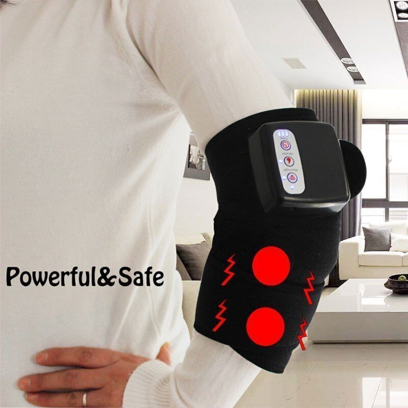 Adjustable Massager For Comfortable Knee Thigh Heating Therapy Massage Knee Pads