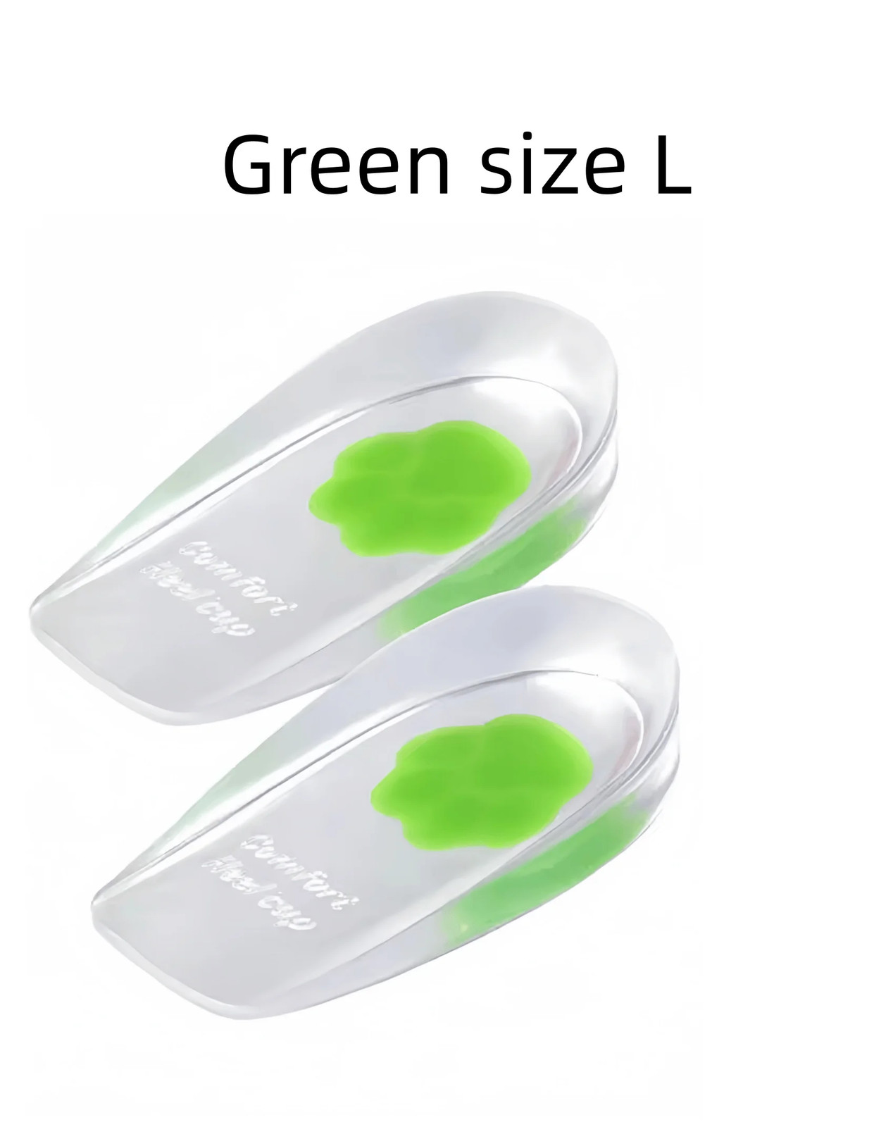 1 Pair of Silicone Heel Pads, Suitable for Men and Women with Bone Spurs, Protec