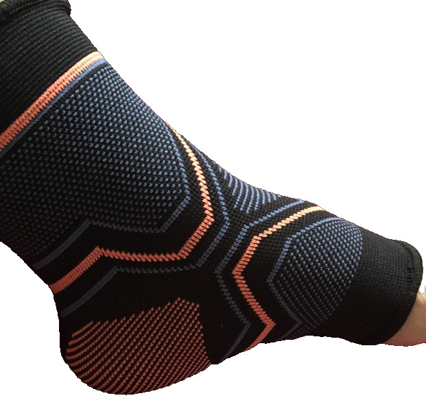 Kunto Medium Ankle Support Brace Compression Sleeve Fitness Sports
