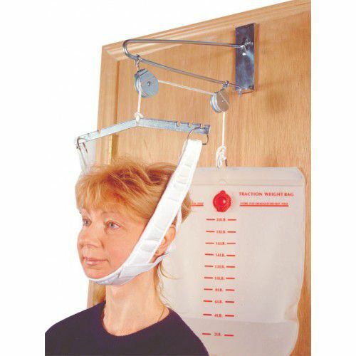 Drive Medical Cervical Traction Kit, White, Overdoor, One Size Fits Most, 1 Each