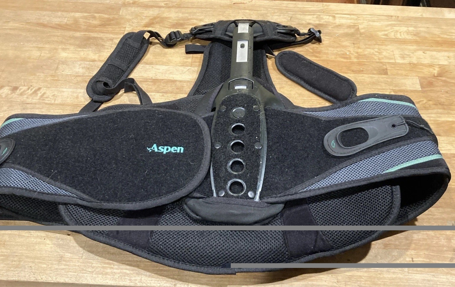 Aspen Vista 464 TLSO BACK BRACE/ LUMBAR ADJUSTABLE THORACOLUMBER SPINE SUPPORT