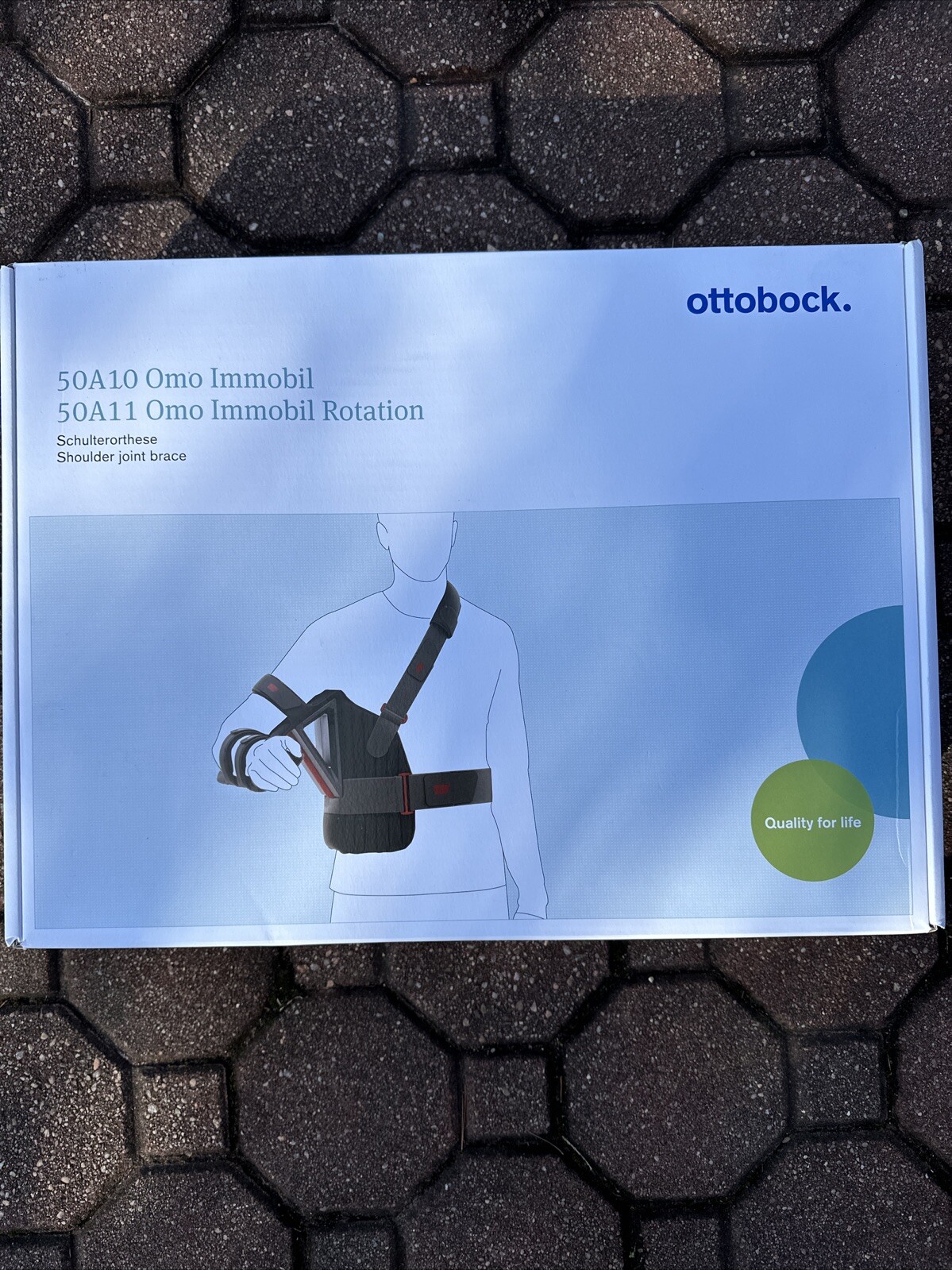 NIB Ottobock Shoulder Joint Brace 50A10 50A11 Size medium