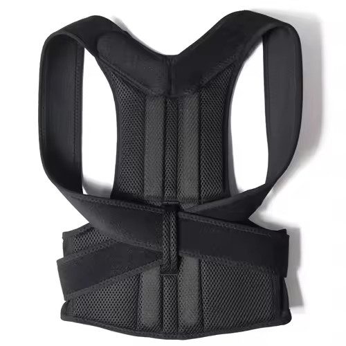 Adjustable Posture Corrector Low Back Support Shoulder Brace Belt for Women Men