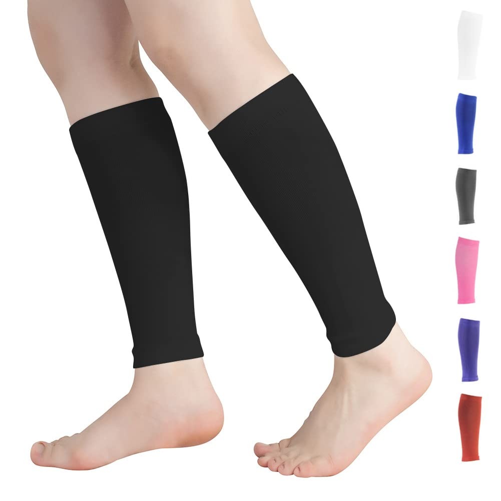 Calf Compression Sleeves for Men & Women (20-30mmhg) – Leg Compression Sleeve…