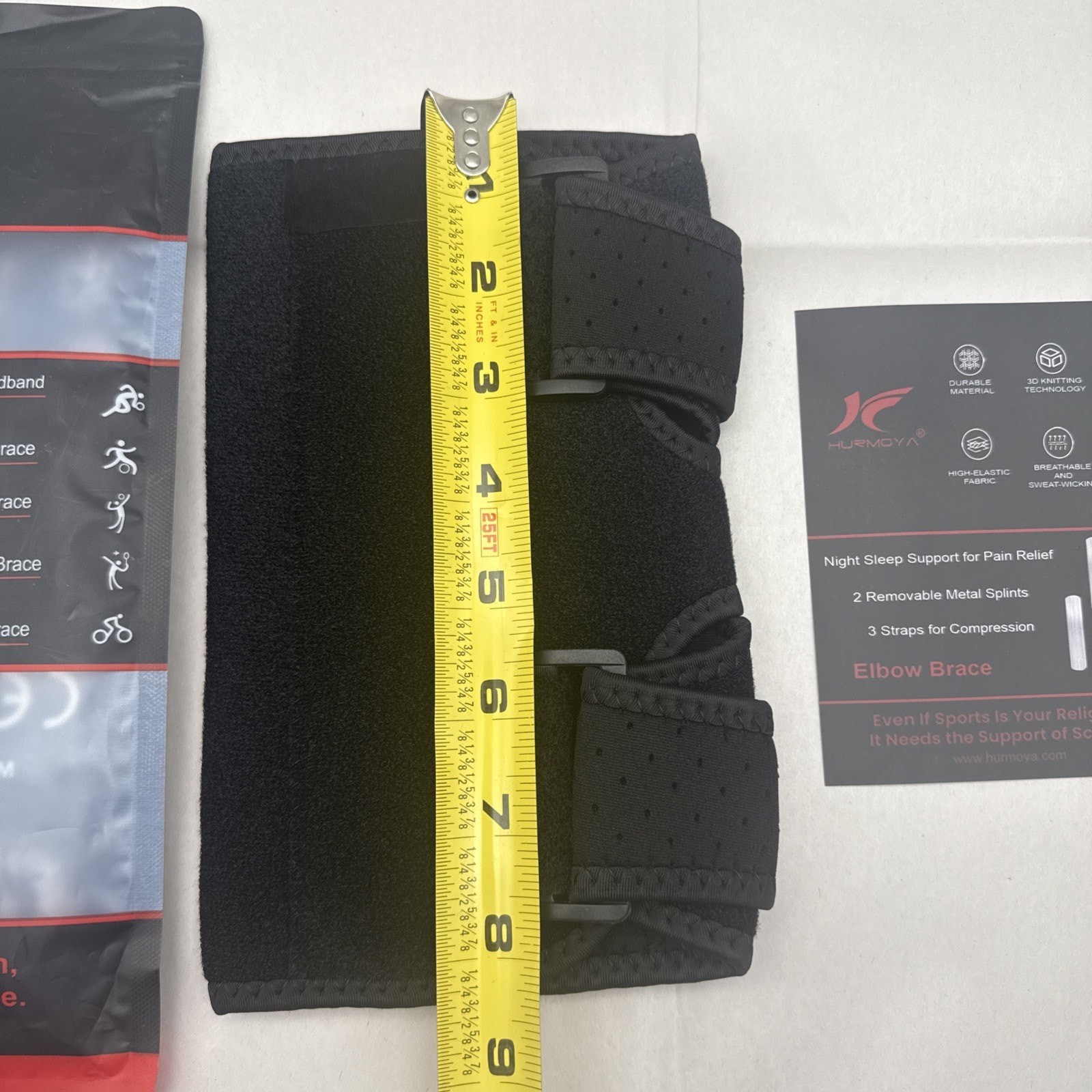 Elbow Brace Comfortable Night Sleep, Cubital Tunnel Syndrome, New *READ…