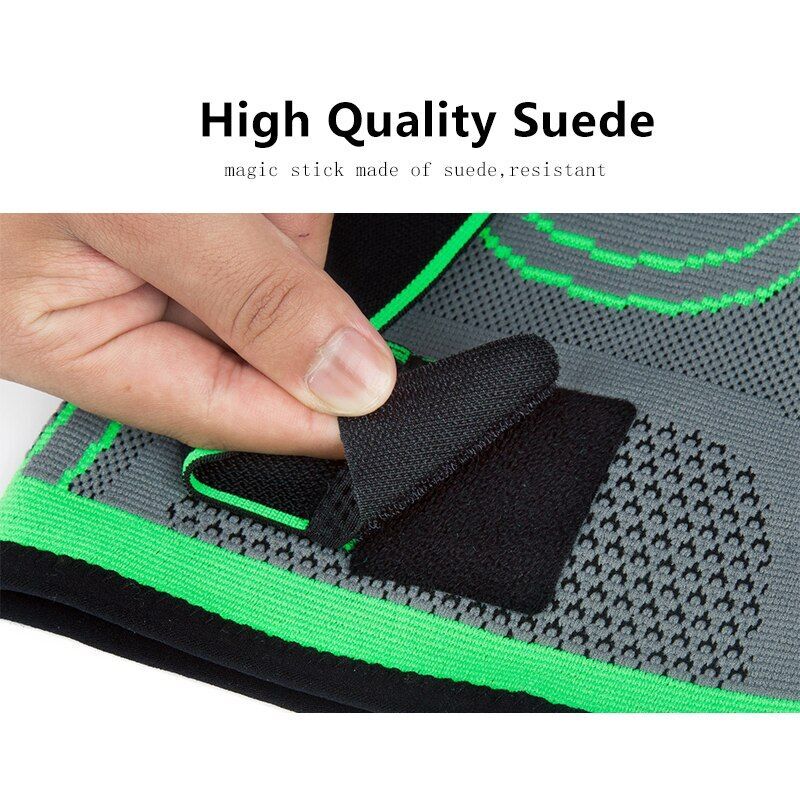 Elastic Knee Sleeve Adjustable Bandage Volleyball Strap Knees Support Belt 1Pc