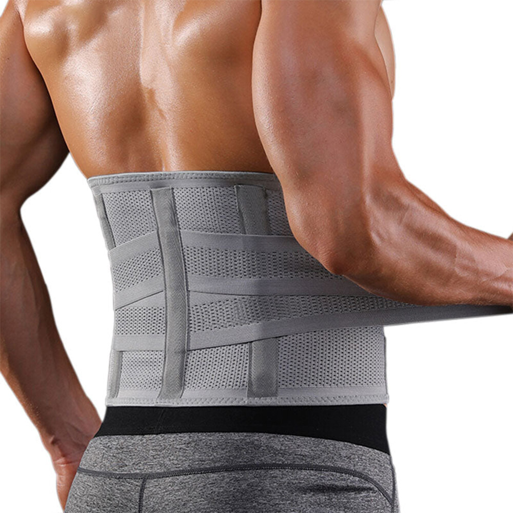 Faja lumbar para la espalda, corsé para aliviar el dolor, para hombres y mujeres