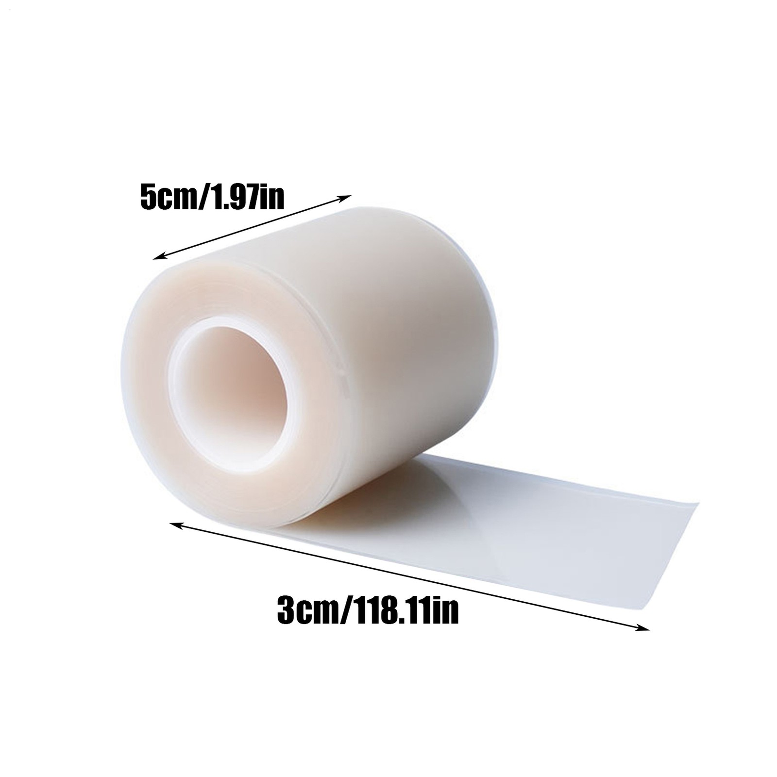 Hydrocolloid Roll Hydrocolloid Tape Flexible Breathable Moist Patch 1.96inx9.8ft